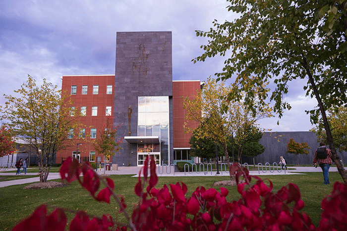 outside view of EHS Building