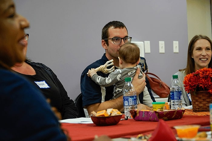210526_CMUTouchpointsFamilyWorkshop_Dad with baby_700x467 Dad holding baby