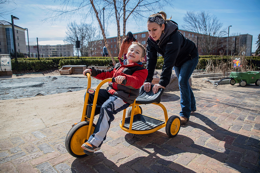 Child-Bike Child on Bike with Adult
