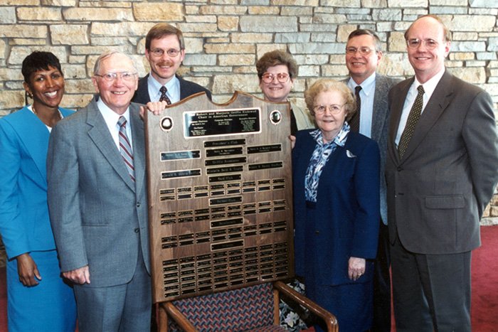Dedication of the Griffin Endowed Chair, Spring 2000