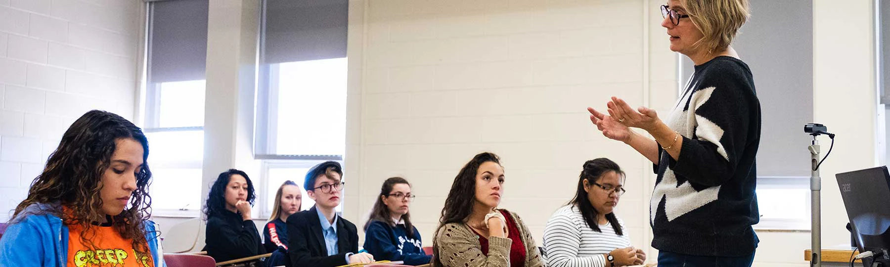 Women and Gender Studies classroom