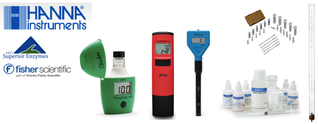 Contents of the Water Quality Testing Kit