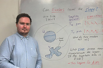 Can numbers reveal the shape? CMU mathematics graduate student explores the hidden geometry in mathematical data