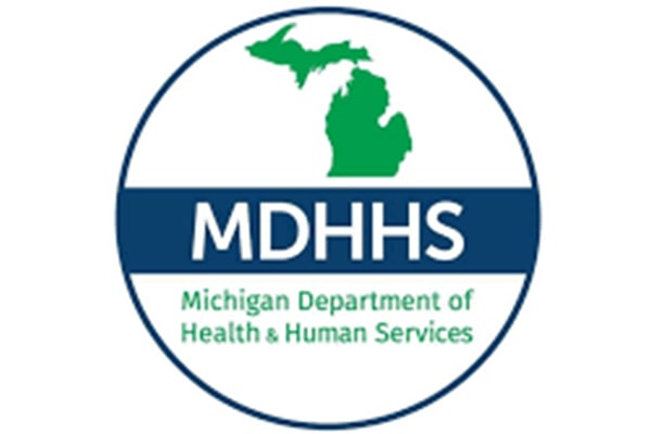 Michigan Department of Health and Human Services logo.