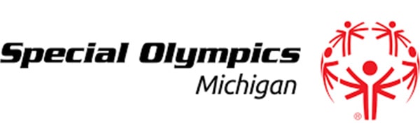 Special Olympics Michigan logo.