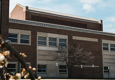 Health professions exterior of building