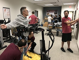Working on standing and balance