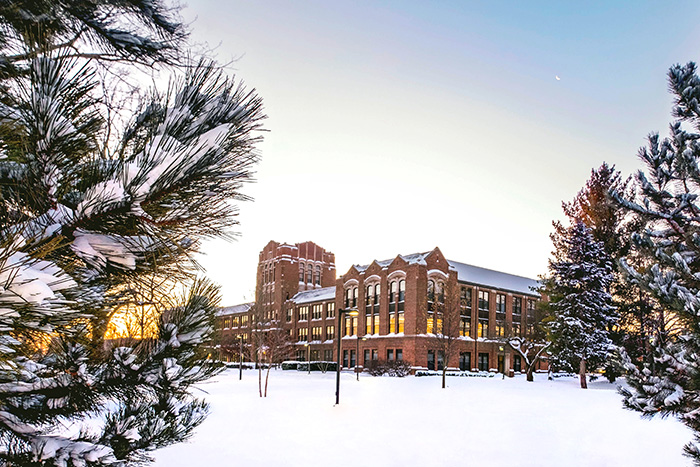 Winter at Warriner Hall