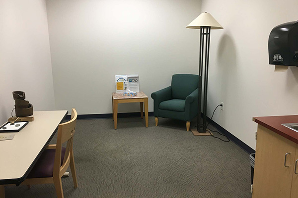 Example of a Quality of Life Room at Central Michigan University