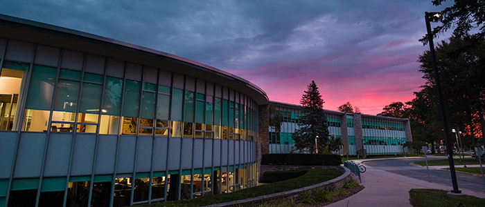 Scenic view of Bovee University Center