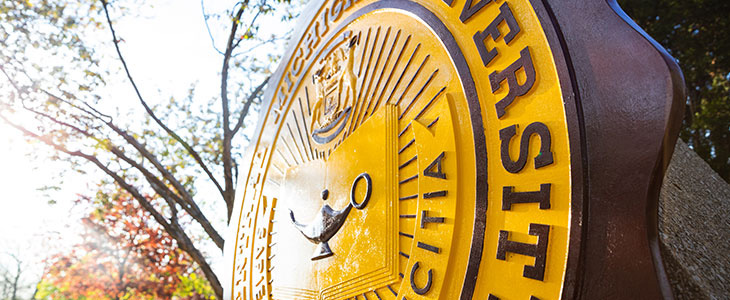 CMU Seal Being Leader on campus