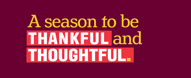 A season to be thankful for graphic