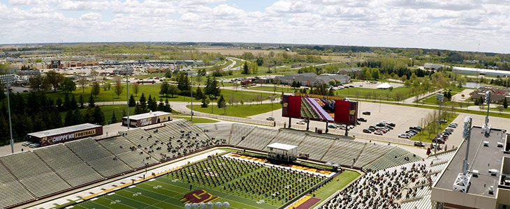 CMU Spring 2021 Commencement Ceremony at Kelly Shorts Ceremony