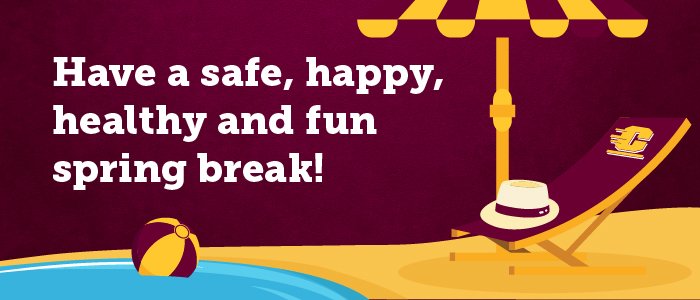 Happy spring break, CMU!