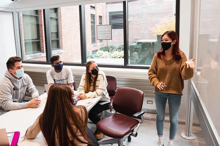 Students in classroom