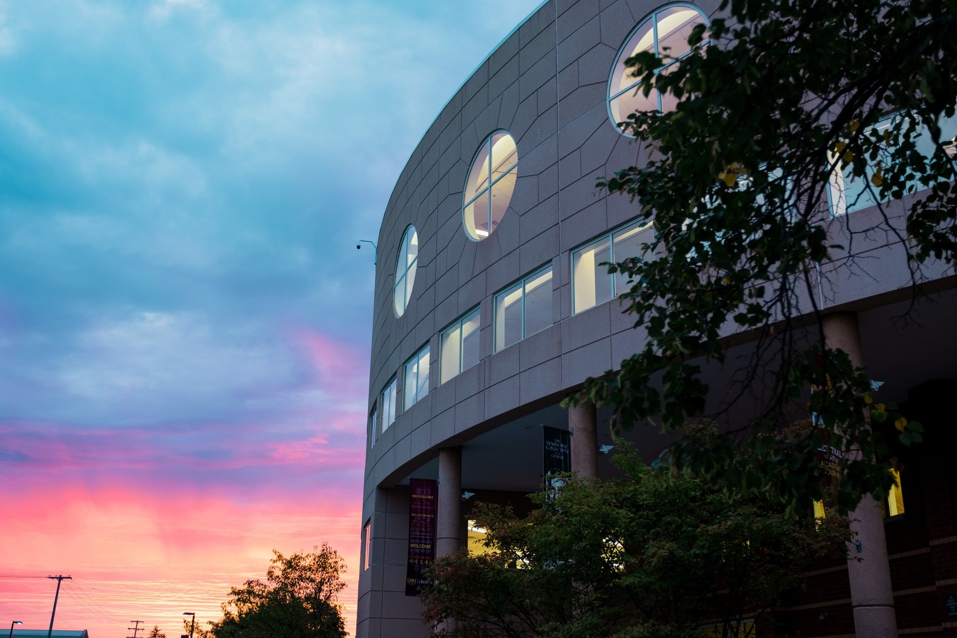 Park Library in the morning
