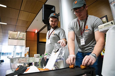 Photo2-ignitedonuts Ignite Donuts setting up