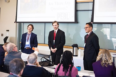 Photo3-PEBL Students doing a pitch for their business