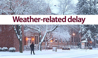 CMU delayed due to inclement weather