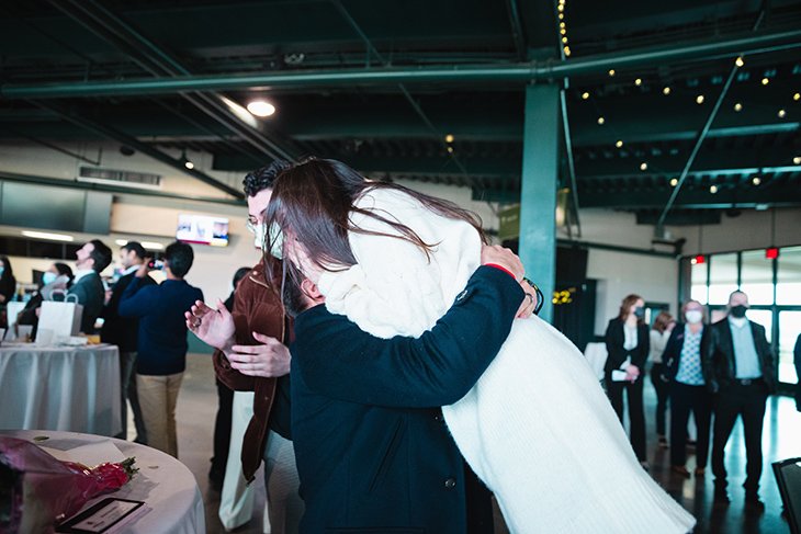 College of Medicine students celebrate during Match Day.