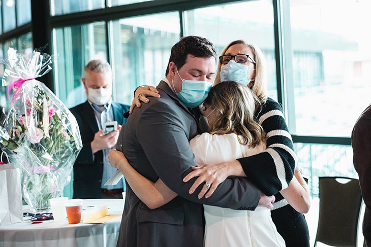 College of Medicine students celebrate during Match Day.