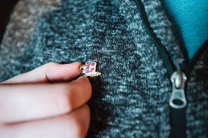 110 recently admitted proud CMU educators were celebrated during a pinning ceremony to recognize these new teacher candidates for this important milestone.