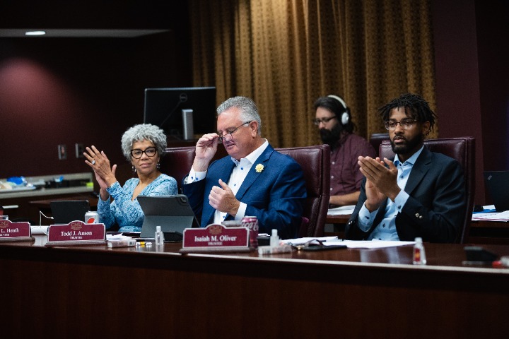 The Board of Trustees held its June meeting inside the University Center on June 30.