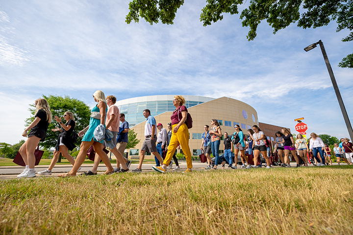 Hundreds of high school students visit campus for Discover CMU Day on July 15.