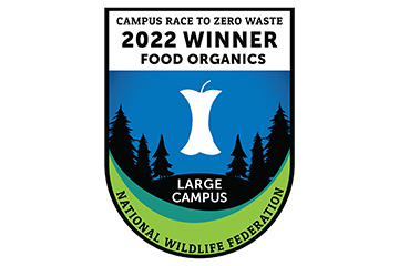 2022 Race to Zero Waste award badge