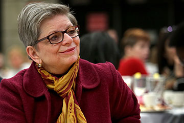 Kathy Wilbur attends the 2014 MLK CommUNITY Peace Brunch.