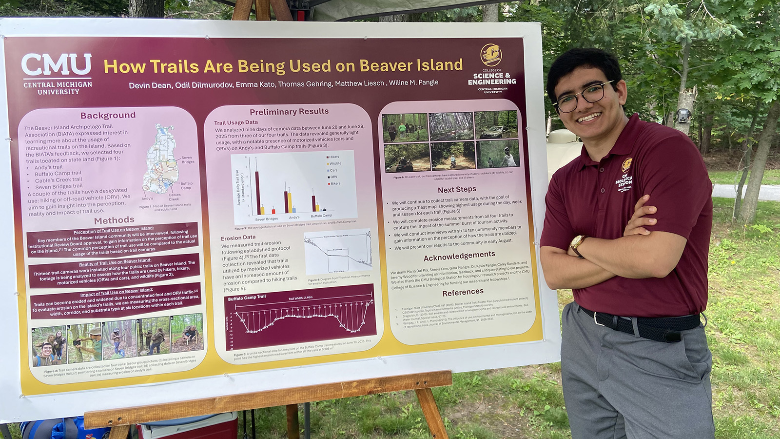 Highlight of time at CMU helps student shape future