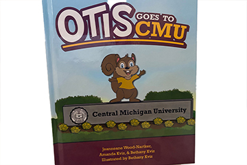 Cover of the children's book Otis Goes to CMU by Jeanneane Wood-Narker