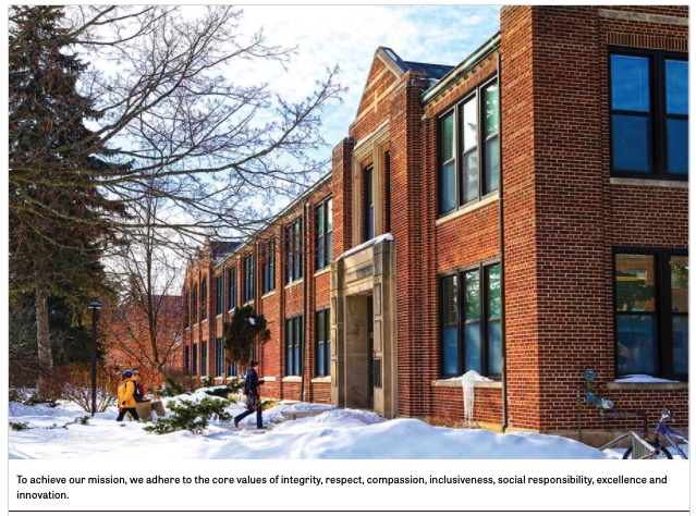 To achieve our mission, we adhere to the core values of integrity, respect, compassion, inclusiveness, social responsibility, excellence and innovation