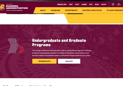 A screenshot of a webpage in Sitefinity showing the maroon background widget.