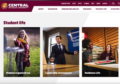 A screenshot of a webpage in Sitefinity showing the story hovercard widget.