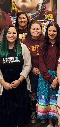 Members of the North American Indigenous Student Organization