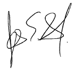 James Span, Jr. Signature