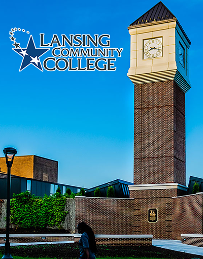 Lansing Community College clock tower
