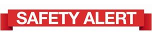 Red Safety Alert Ribbon