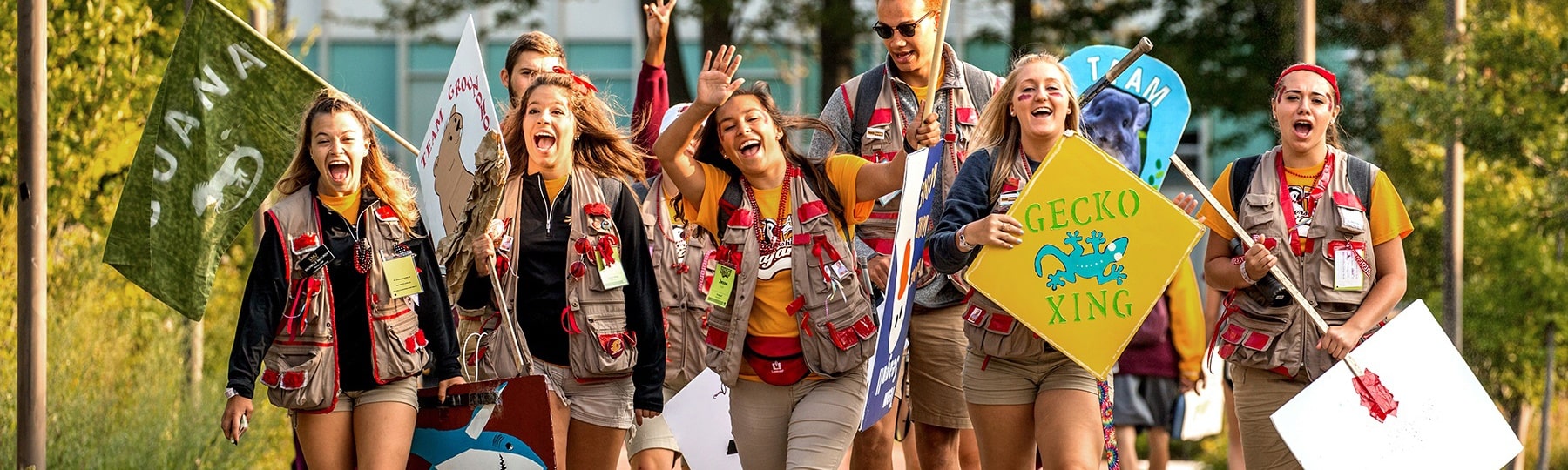 Students at Leadership Safari 2021