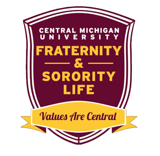 The logo for fraternity and sorority life.