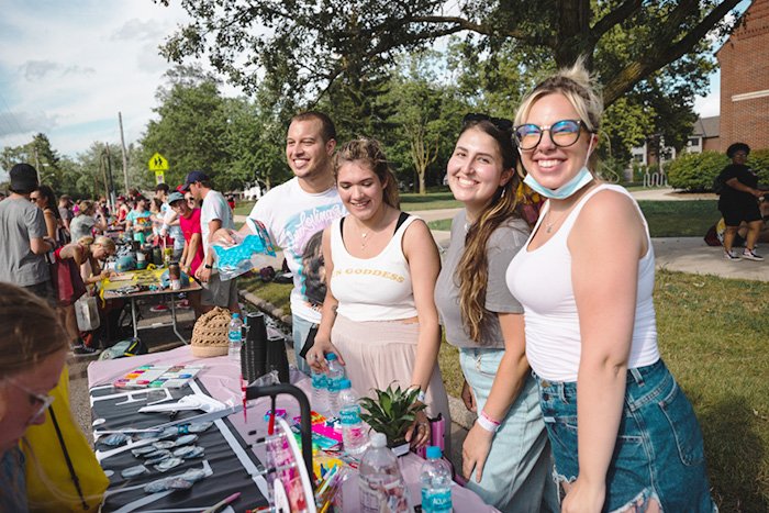 Students at MAINstage