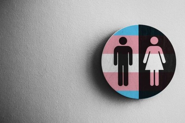 Gender neutral bathroom sign