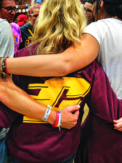 Leadership Safari Group hug