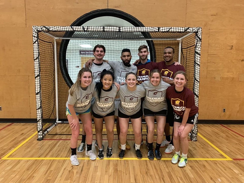 Indoor Soccer Mix-Gender Champions - Scrambled Legs