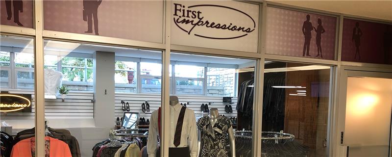 First Impressions store front