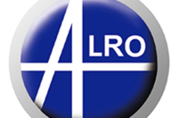 Alro Steel logo with a white background