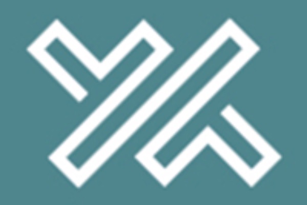 Yeo and Yeo company logo, white Y's against a teal blue background.