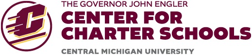 CenterforCharterSchoolsLogo The Circle Action C logo next to the text The Governor John Engler Center for Charter Schools above the words Central Michigan University.