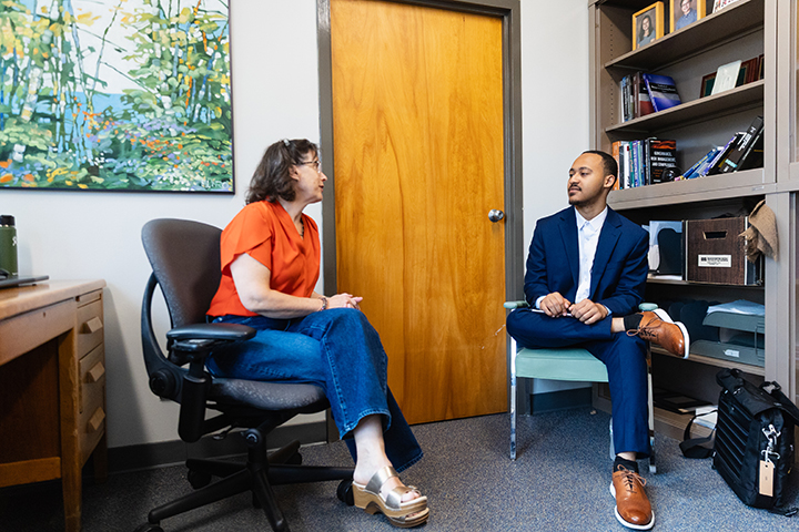 Larry West and Amy Swaney Larry West and Dr. Amy Swaney research ERP Systems in Accounting: Best Practices Across Organizations during the McNair Research Institute 2026.